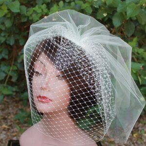 Birdcage Blusher Wedding Veil